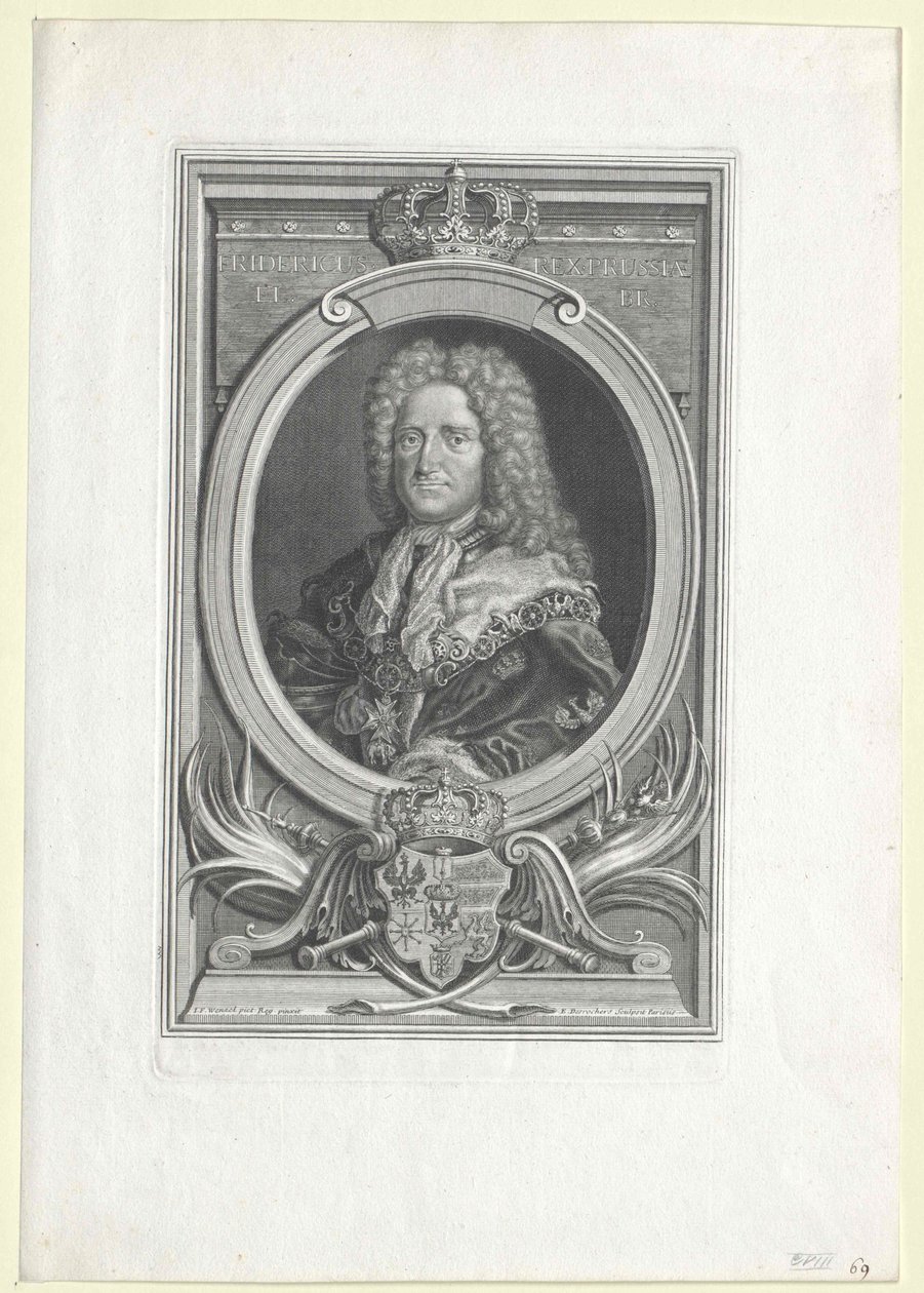 I. Frigyes porosz király alkotó: Artist Unknown