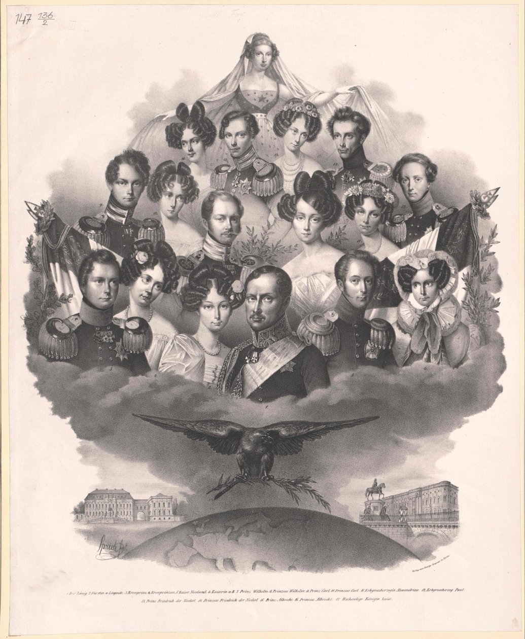 III. Frigyes Vilmos porosz király (nyomtatás) alkotó: Artist Unknown