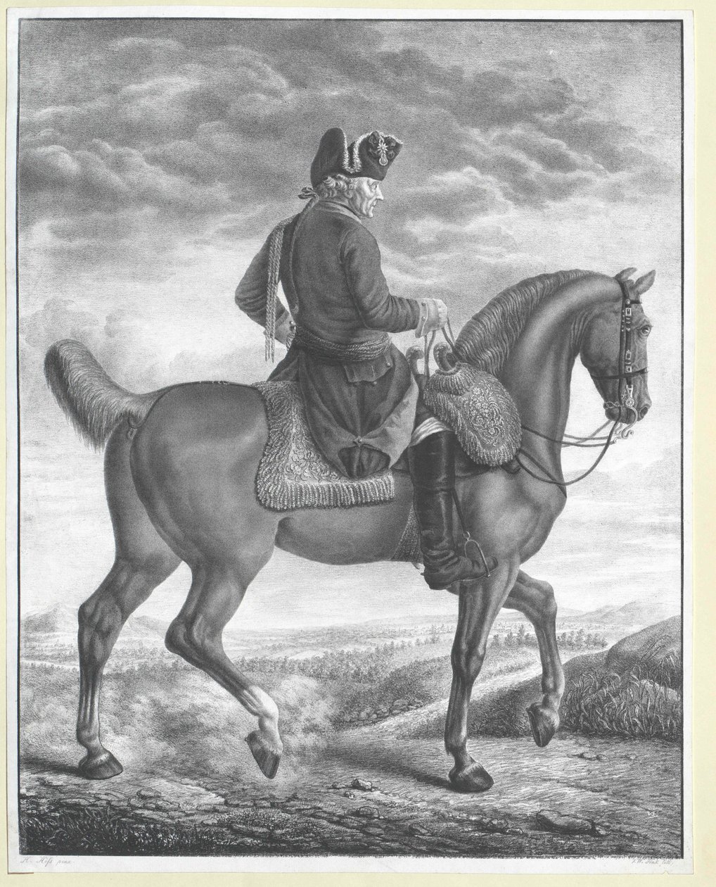 II. Frigyes porosz király alkotó: Artist Unknown