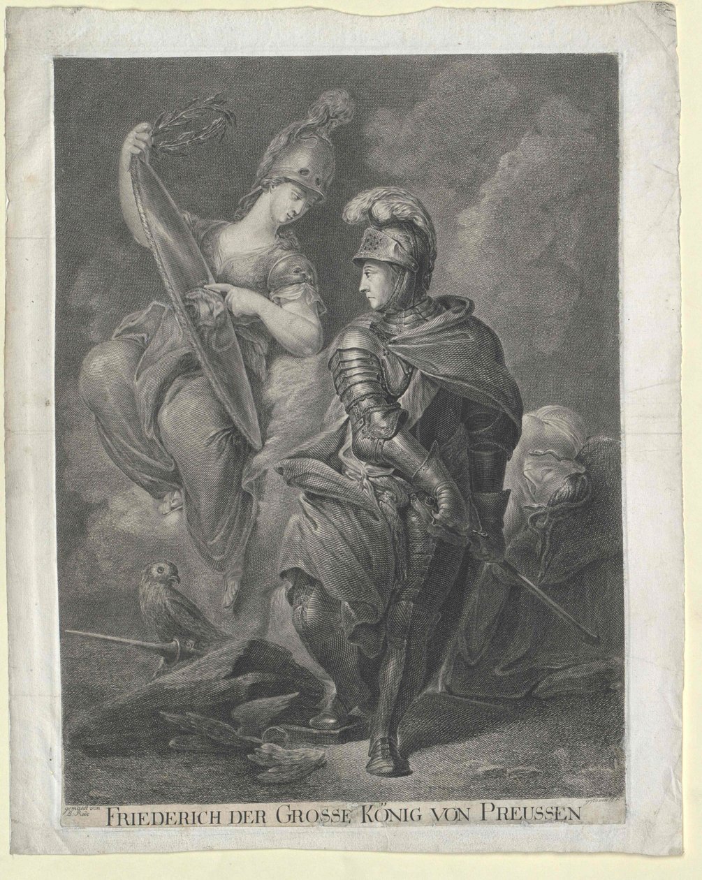 II. Frigyes porosz király alkotó: Artist Unknown