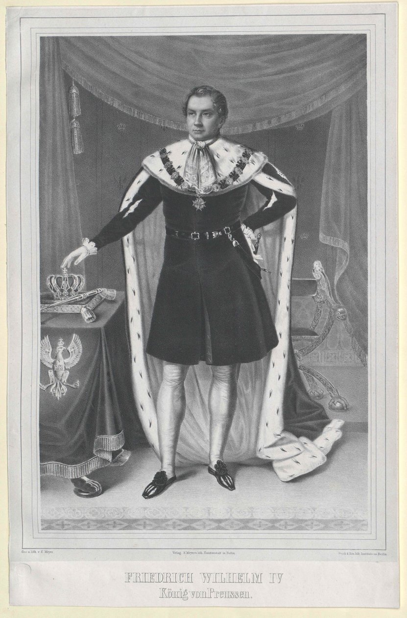 IV. Frigyes Vilmos porosz király alkotó: Artist Unknown