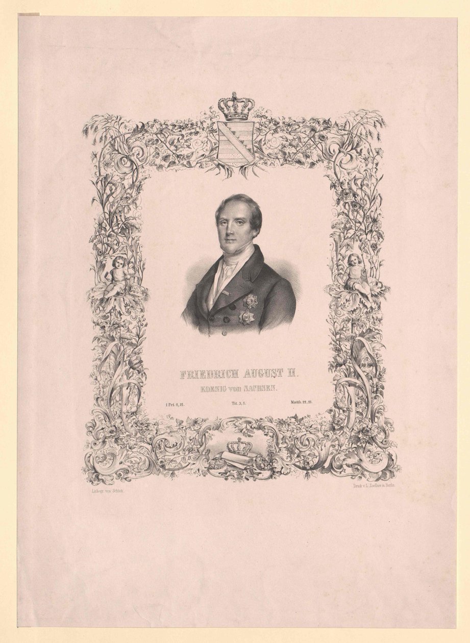 II. Frigyes Auguszt szász király alkotó: Artist Unknown