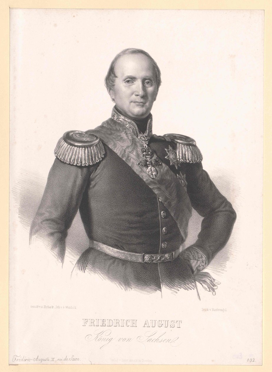 II. Frigyes Auguszt szász király alkotó: Artist Unknown