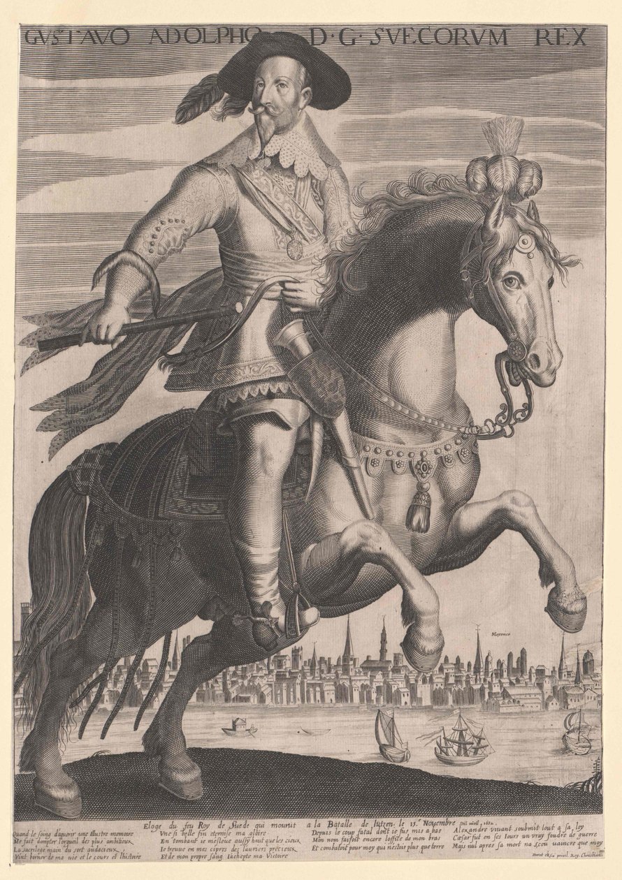 Gusztáv Adolf svéd király alkotó: Artist Unknown
