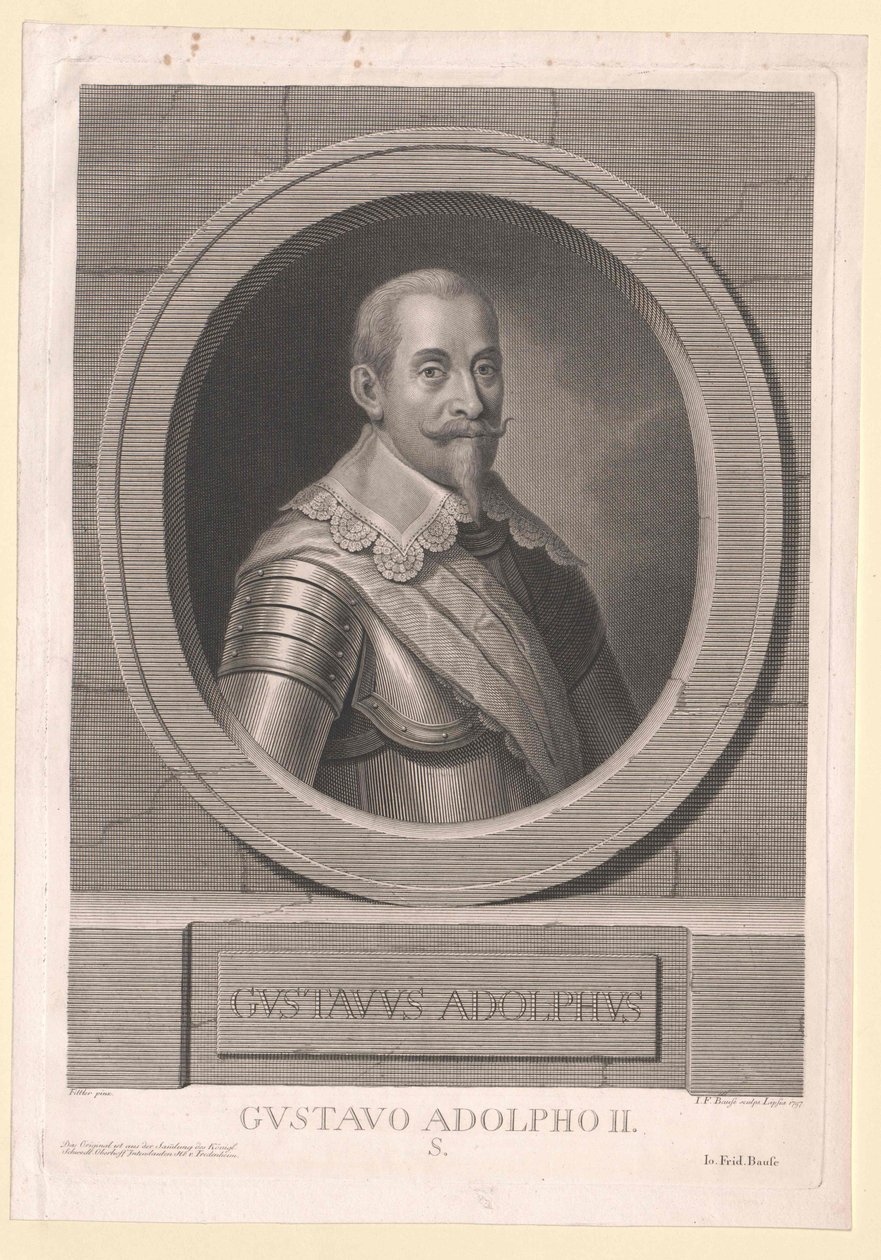 Gusztáv Adolf svéd király alkotó: Artist Unknown