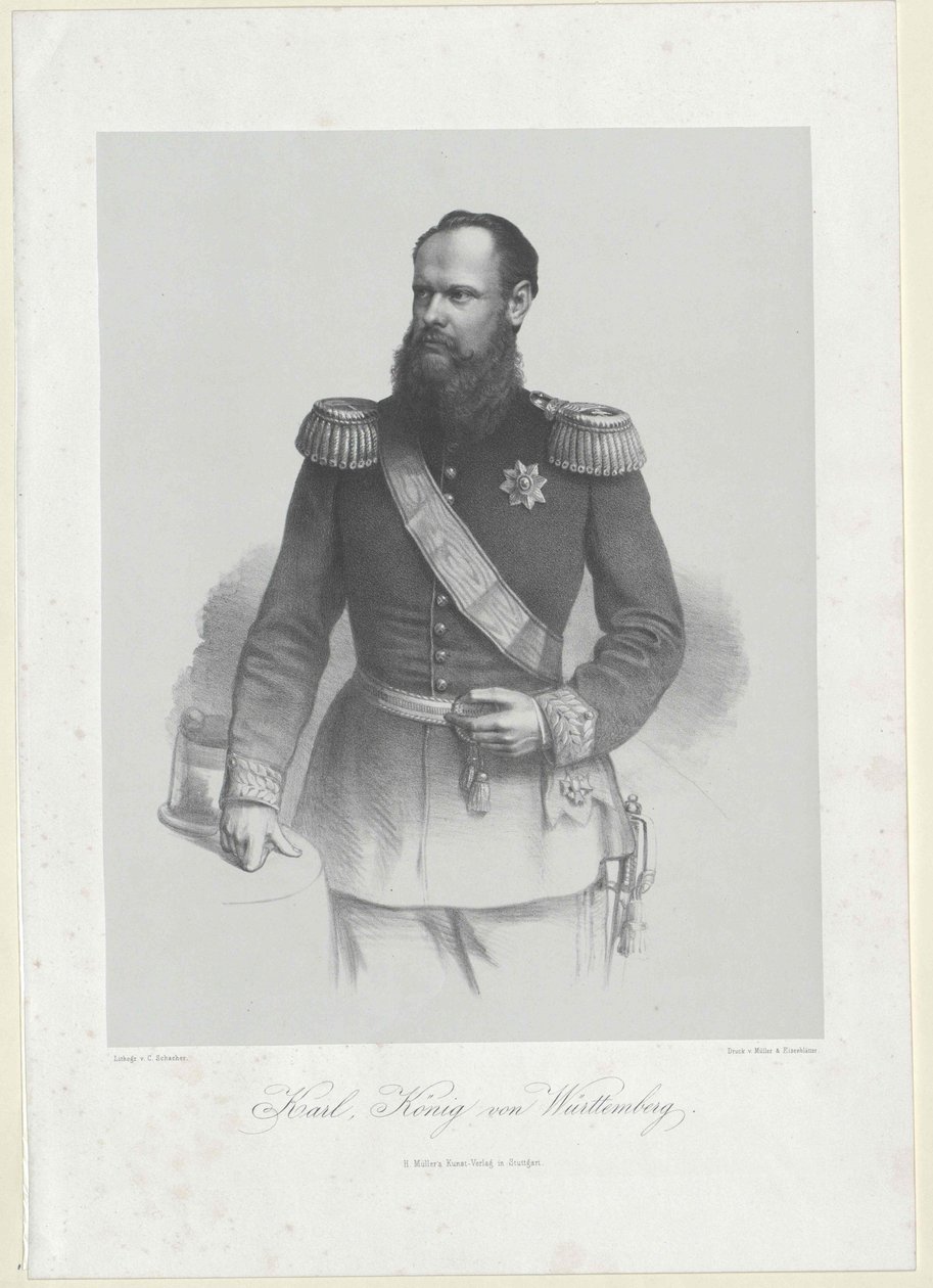 I. Károly württembergi király alkotó: Artist Unknown