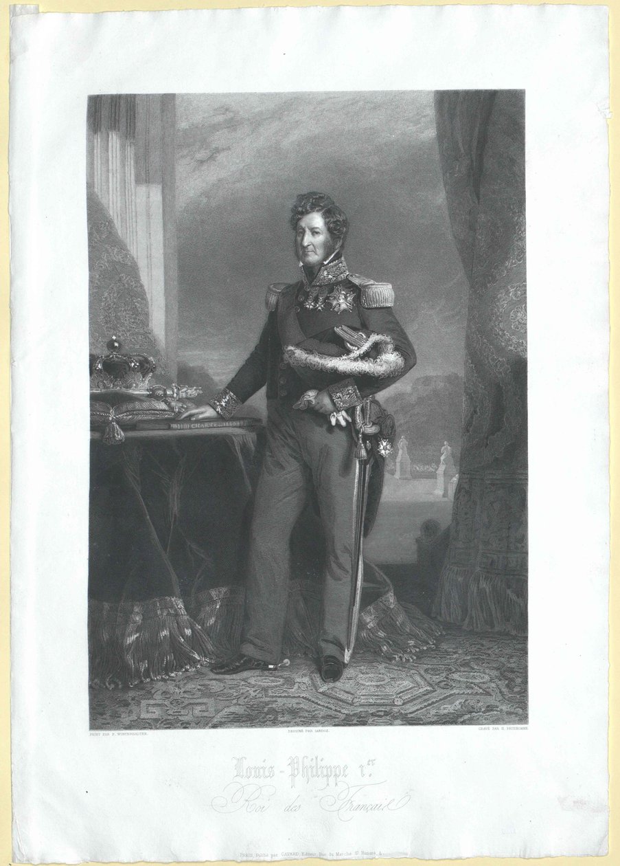 Lajos Fülöp francia király alkotó: Artist Unknown