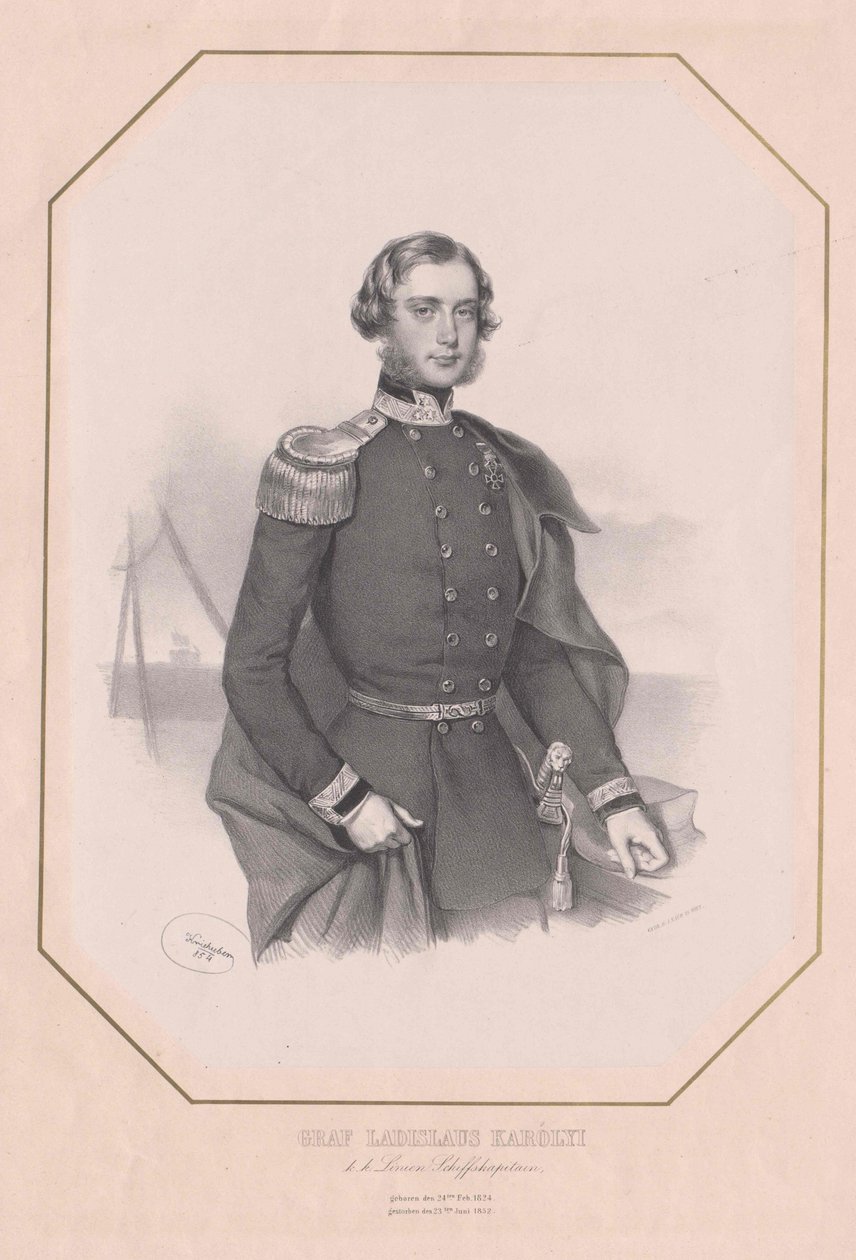 Nagy-Károlyi Ladislaus gróf Károlyi Ladislaus alkotó: Artist Unknown