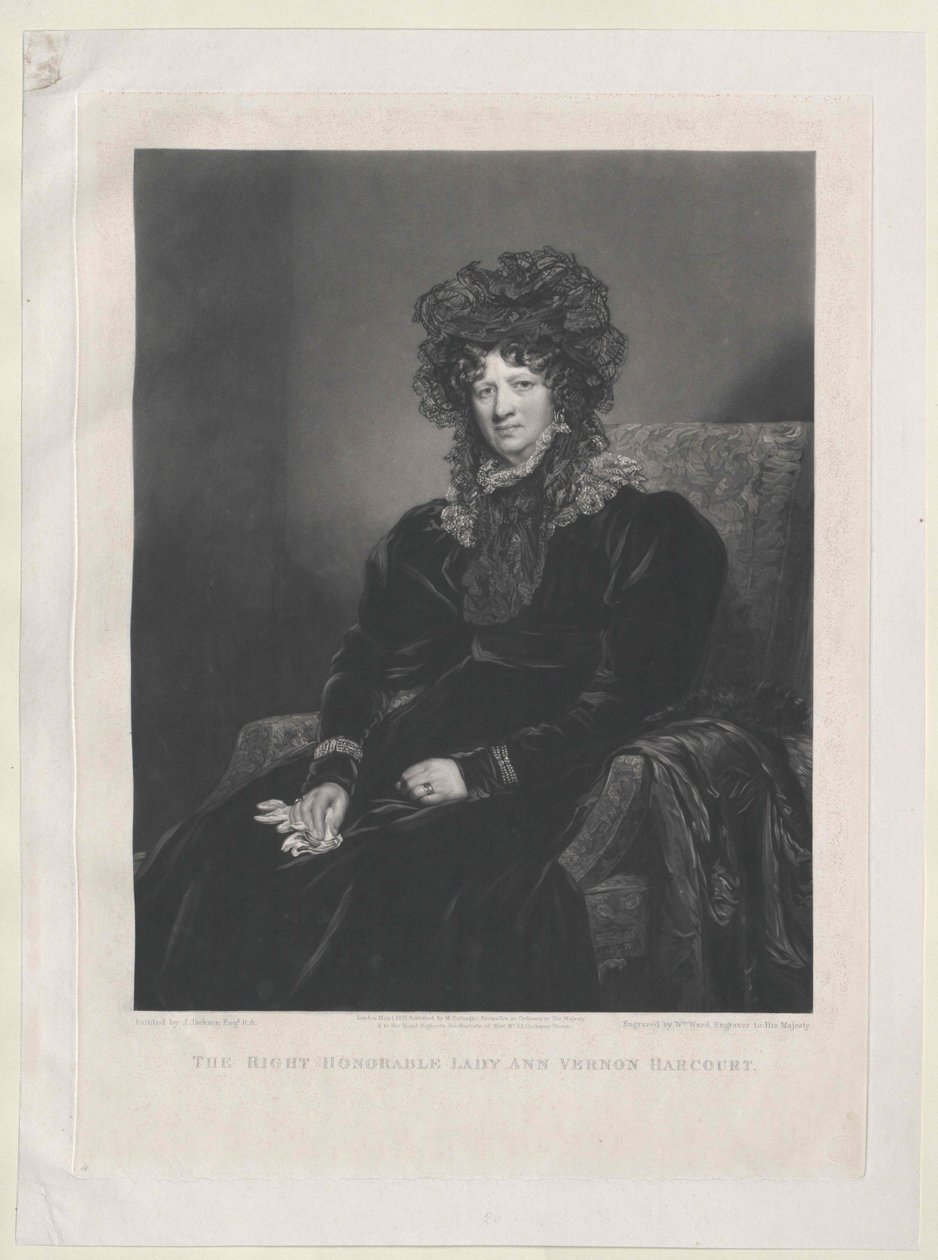 Lady Anne Leveson-Gower alkotó: Artist Unknown