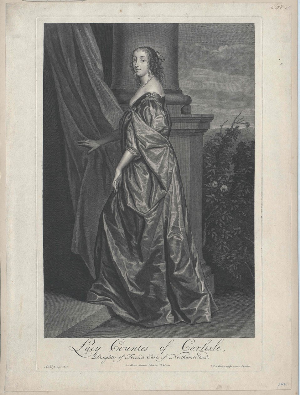 Lady Lucy Percy alkotó: Artist Unknown