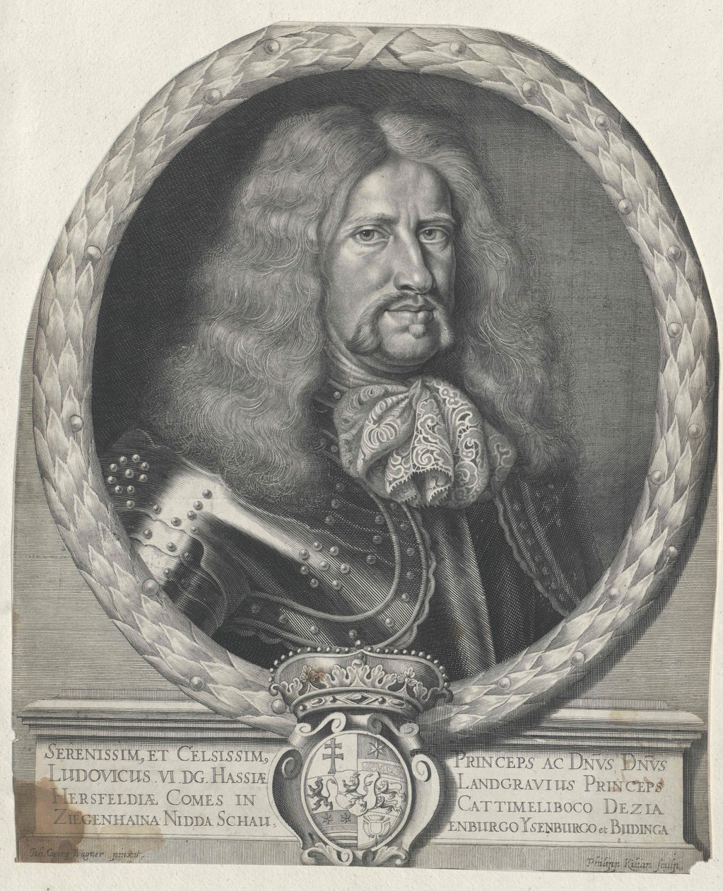 Lewis VI. hessen-darmstadti tartománygróf alkotó: Artist Unknown