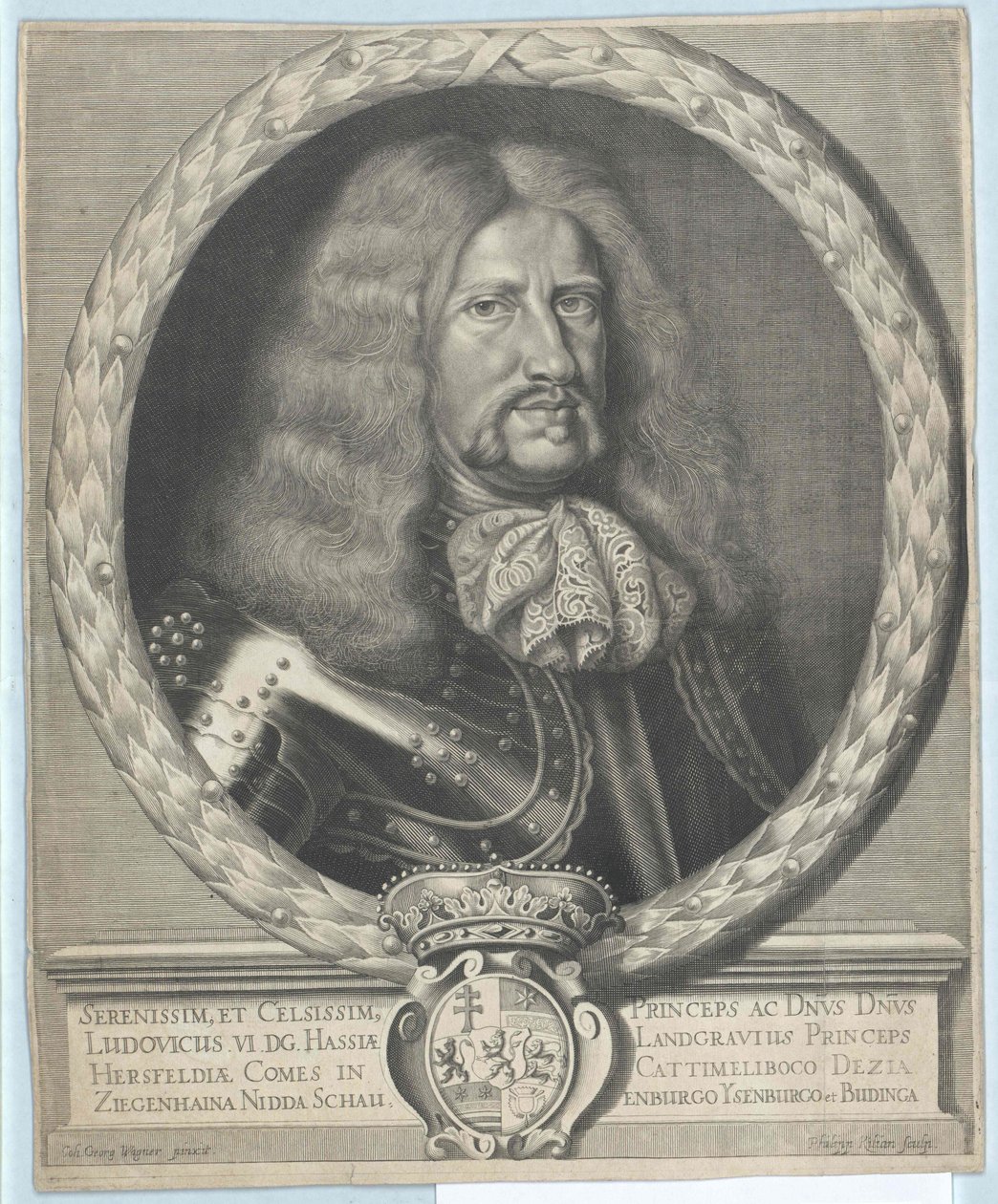 Lewis VI. hessen-darmstadti tartománygróf alkotó: Artist Unknown