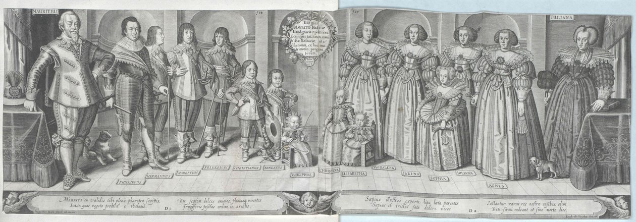 Hessen-Kassel tartománygrófja Moritz a tudós alkotó: Artist Unknown