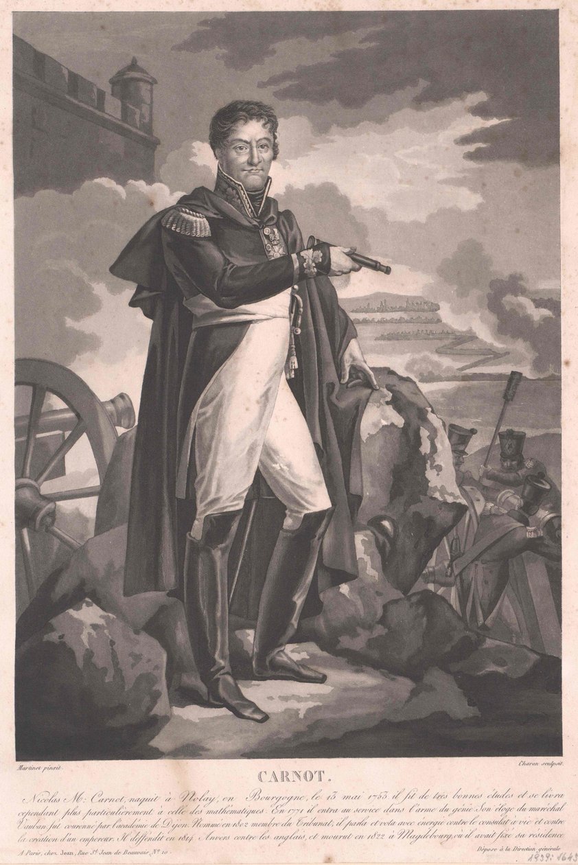 Lazare Nicolas Marguerite Comte Carnot alkotó: Artist Unknown