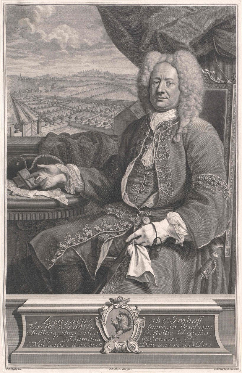 Lazarus von Imhoff alkotó: Artist Unknown
