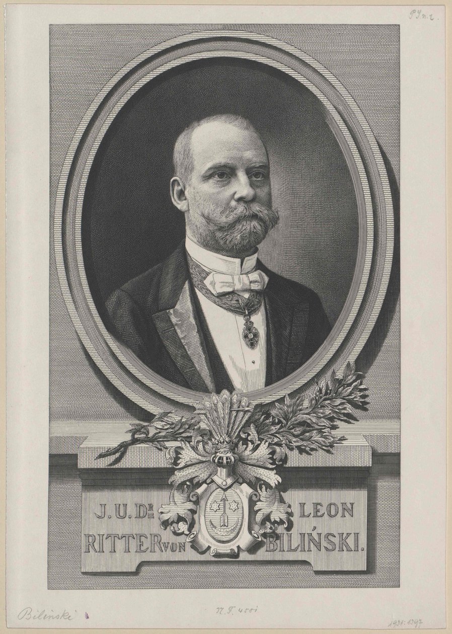 Leon Ritter Bilinski (nyomtatás) alkotó: Artist Unknown