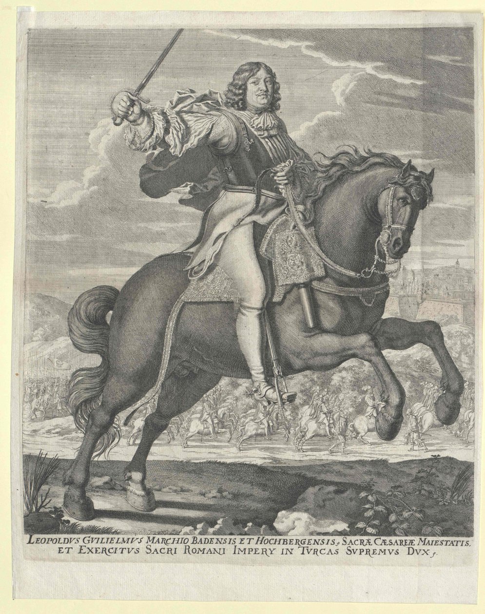 I. Leopold Wilhelm Baden-Badeni Leopold alkotó: Artist Unknown