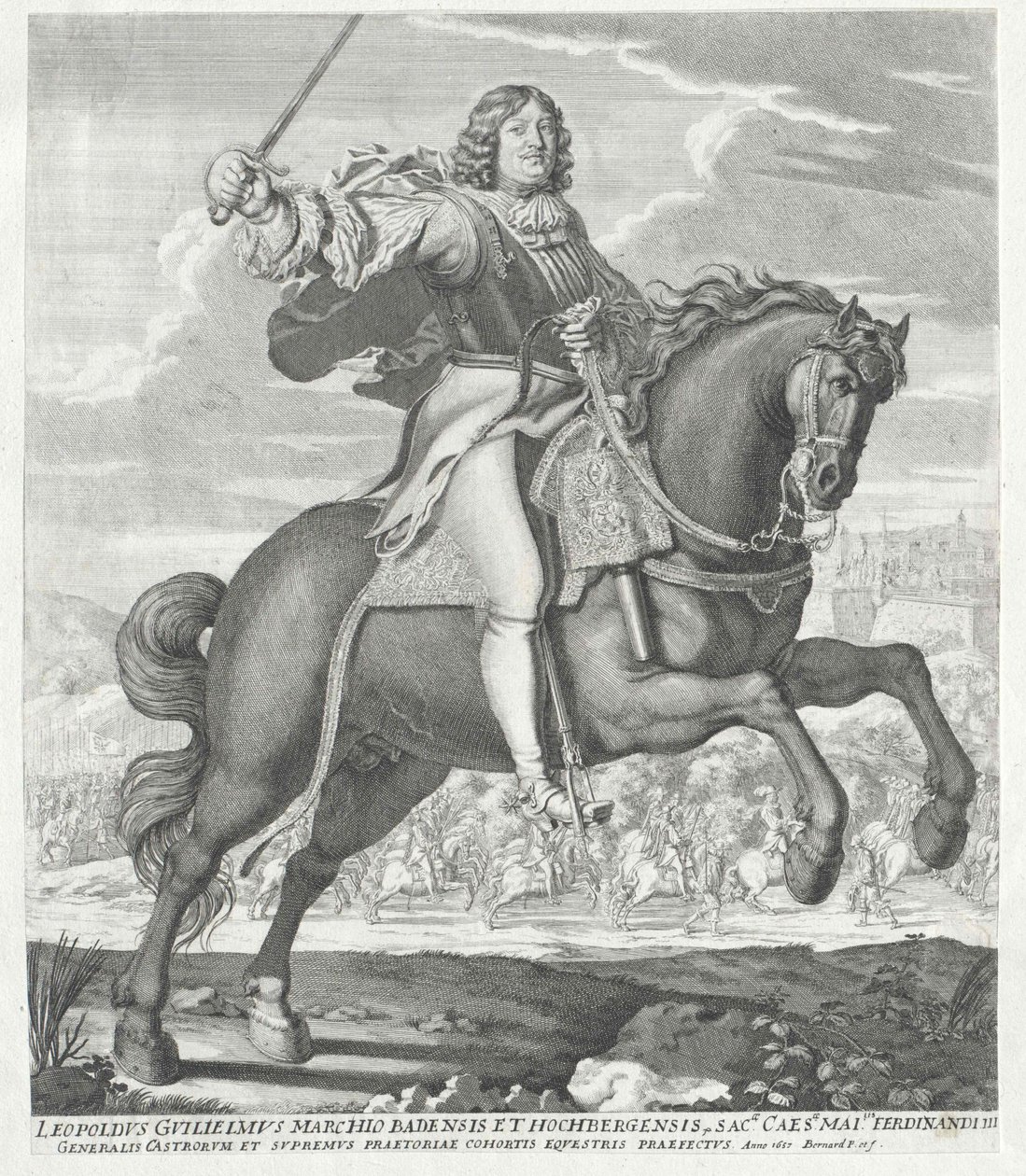 I. Leopold Wilhelm Baden-Badeni Leopold alkotó: Artist Unknown