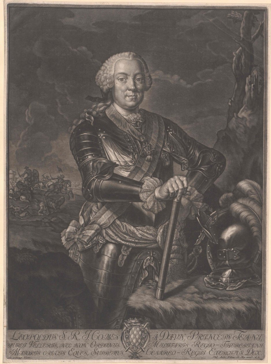 Leopold gróf Daun alkotó: Artist Unknown