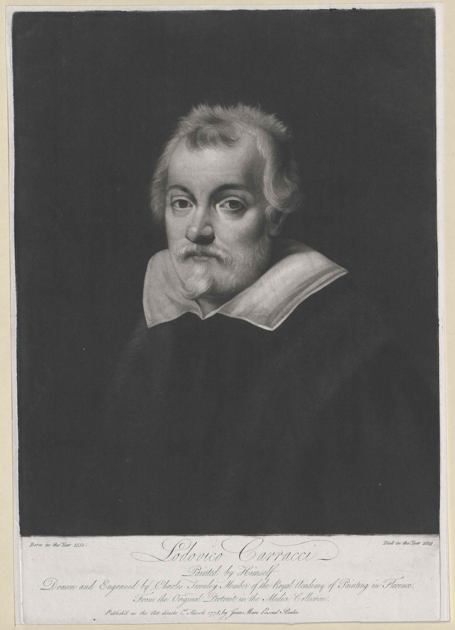 Lodovico Carracci (nyomtatás) alkotó: Artist Unknown