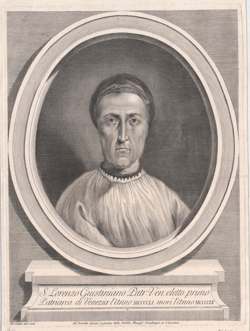 Lorenzo Giustiniani alkotó: Artist Unknown