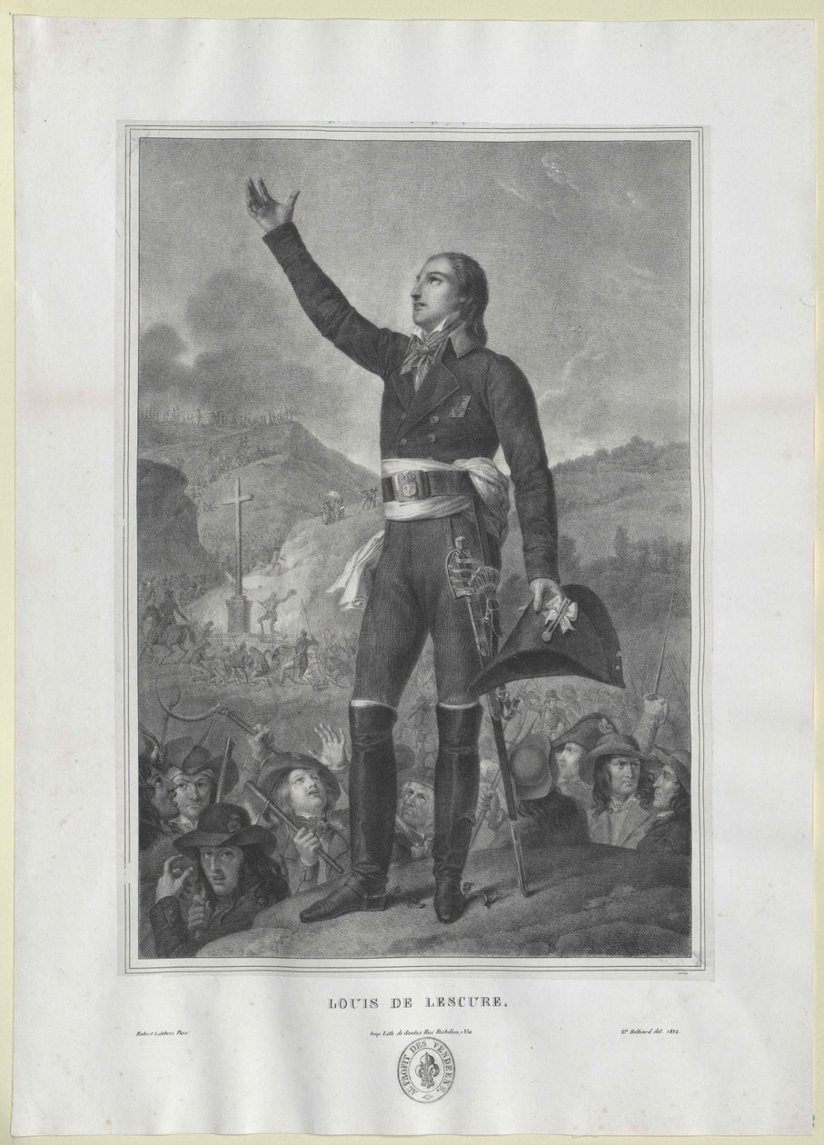 Louis-Marie de Salgues de Lescure márki alkotó: Artist Unknown