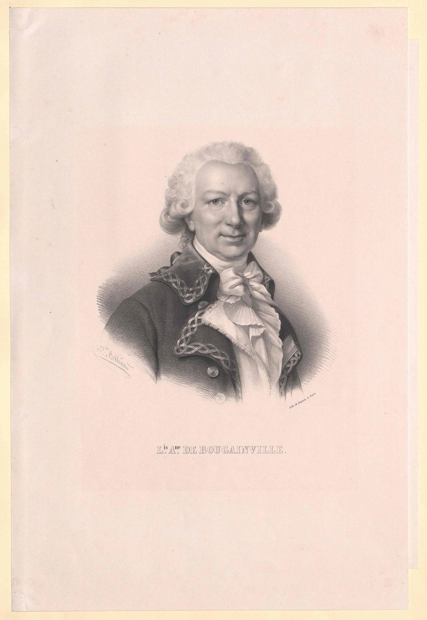 Louis Antoine de Bougainville alkotó: Artist Unknown