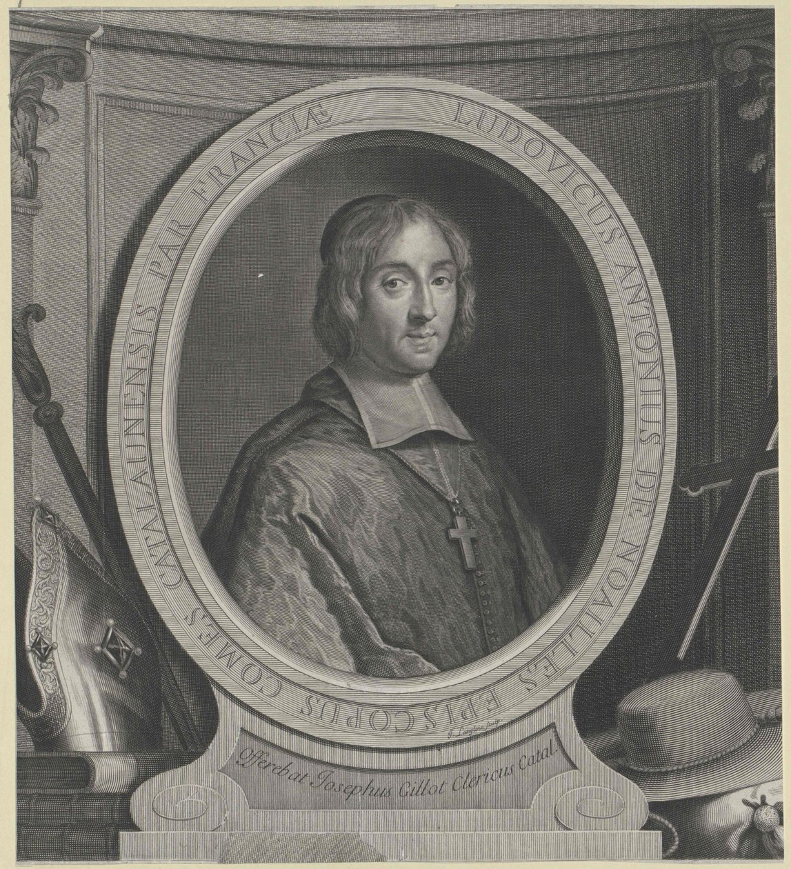 Louis Antoine de Noailles alkotó: Artist Unknown