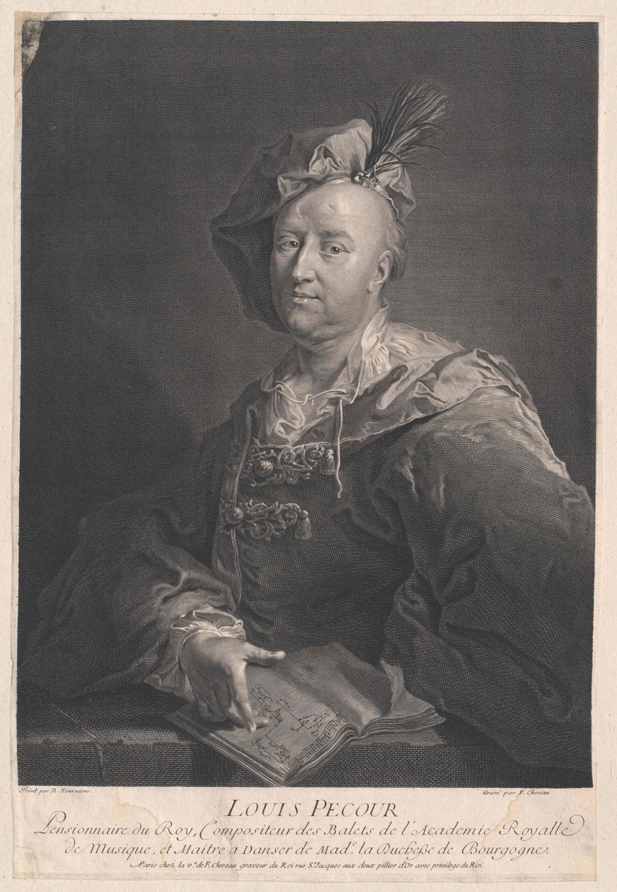 Louis Pecour alkotó: Artist Unknown