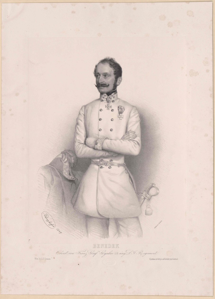 Benedek Louis lovag alkotó: Artist Unknown