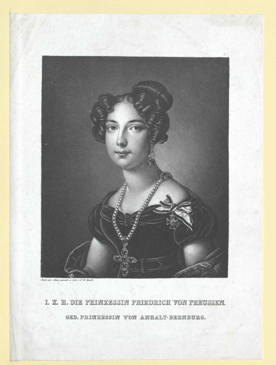 Louise Anhalt-Bernburg hercegnő alkotó: Artist Unknown