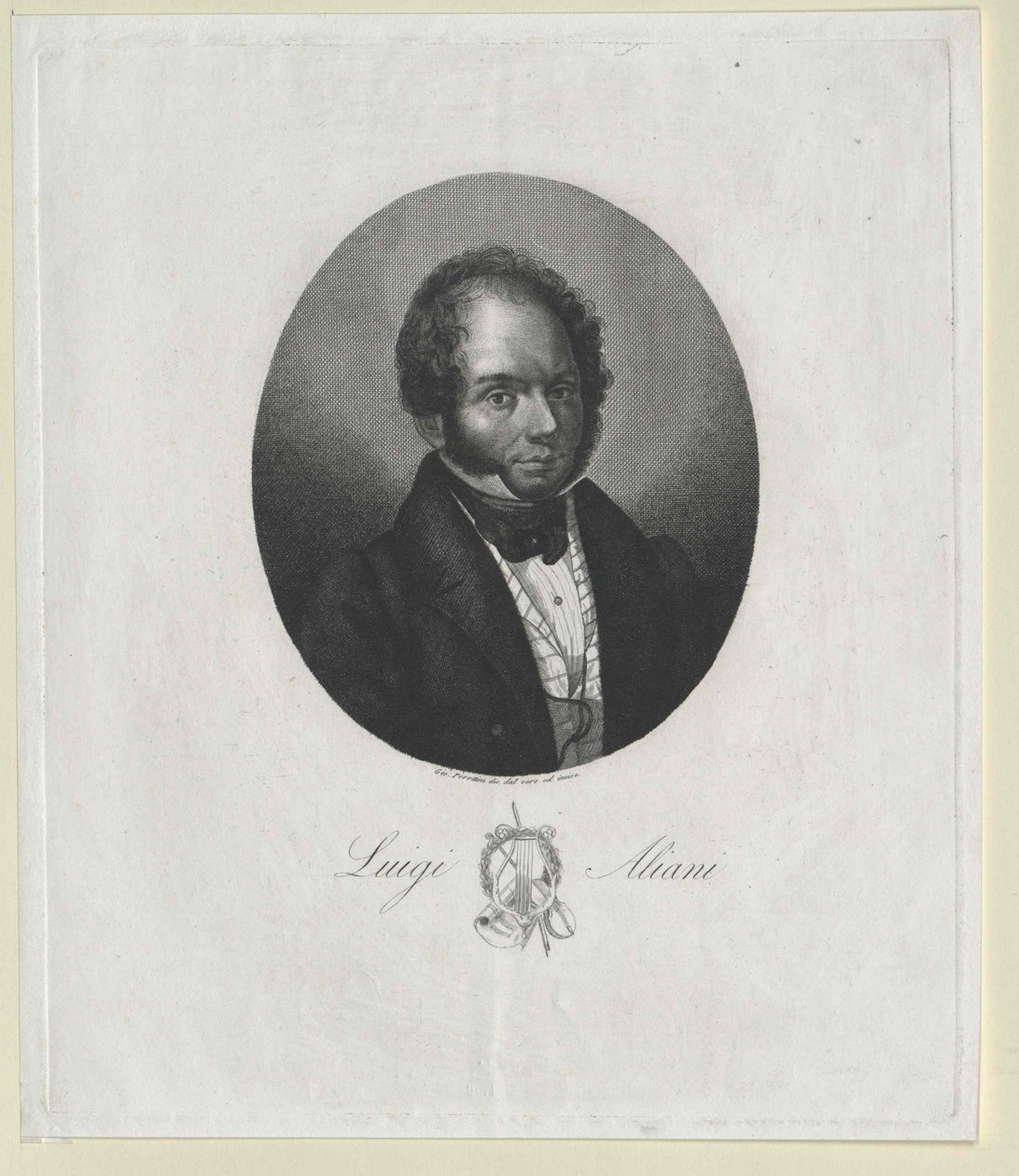 Luigi Aliani (nyomtatás) alkotó: Artist Unknown