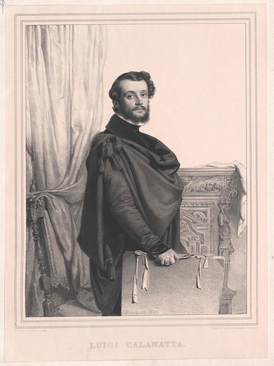 Luigi Calamatta alkotó: Artist Unknown