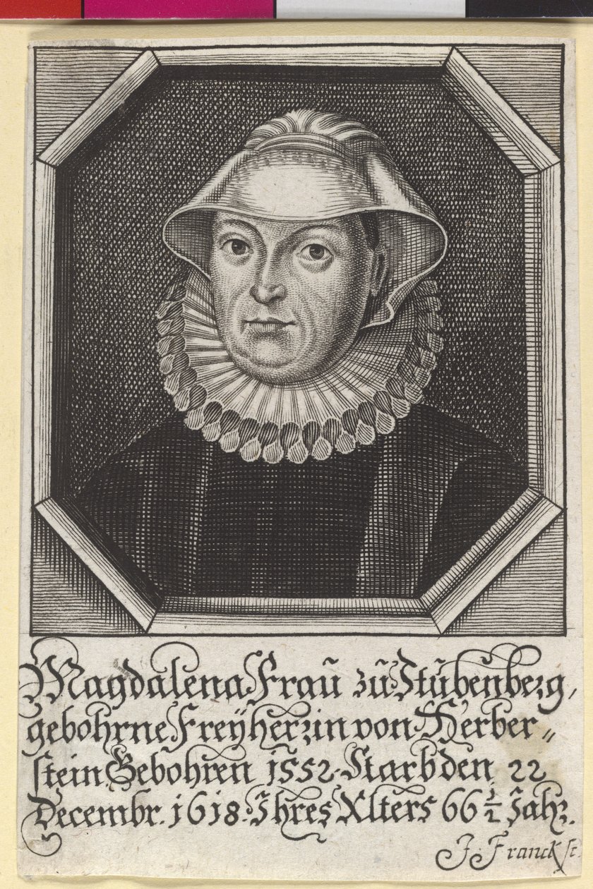 Magdalene Herberstein bárónő alkotó: Artist Unknown
