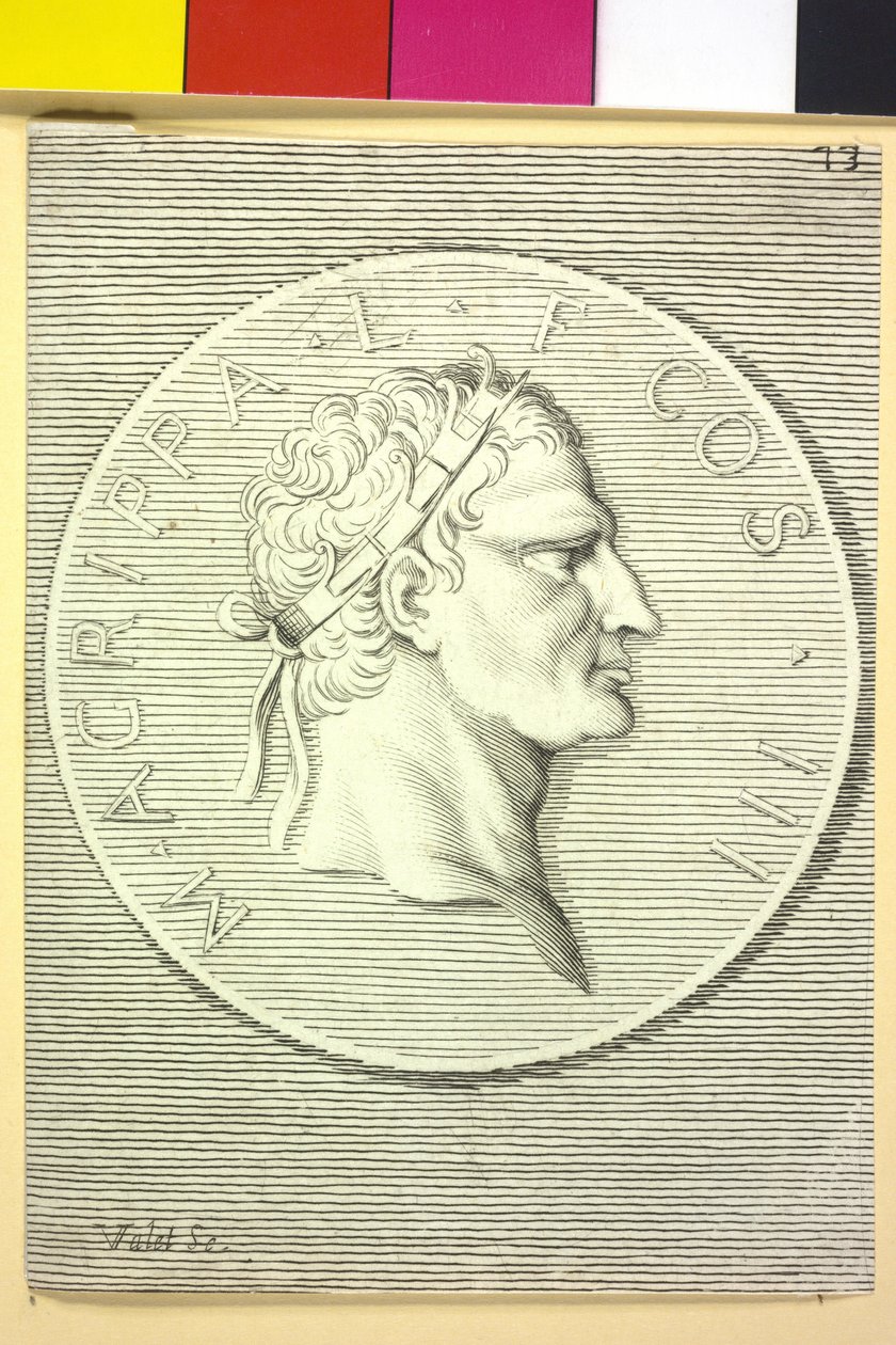 Marcus Vipsanius Agrippa alkotó: Artist Unknown