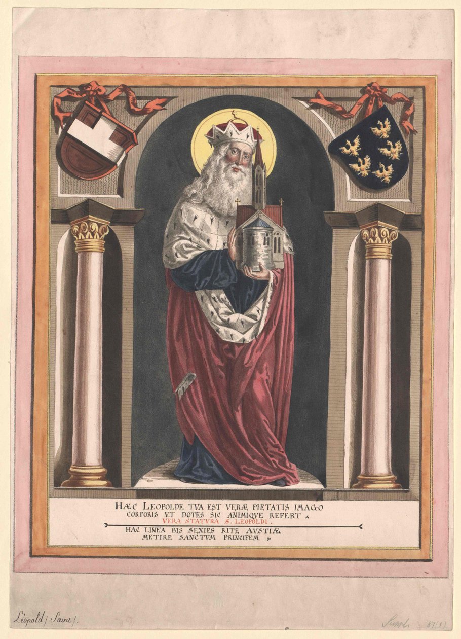 III. Leopold, Ausztria szent Leopold márkija alkotó: Artist Unknown