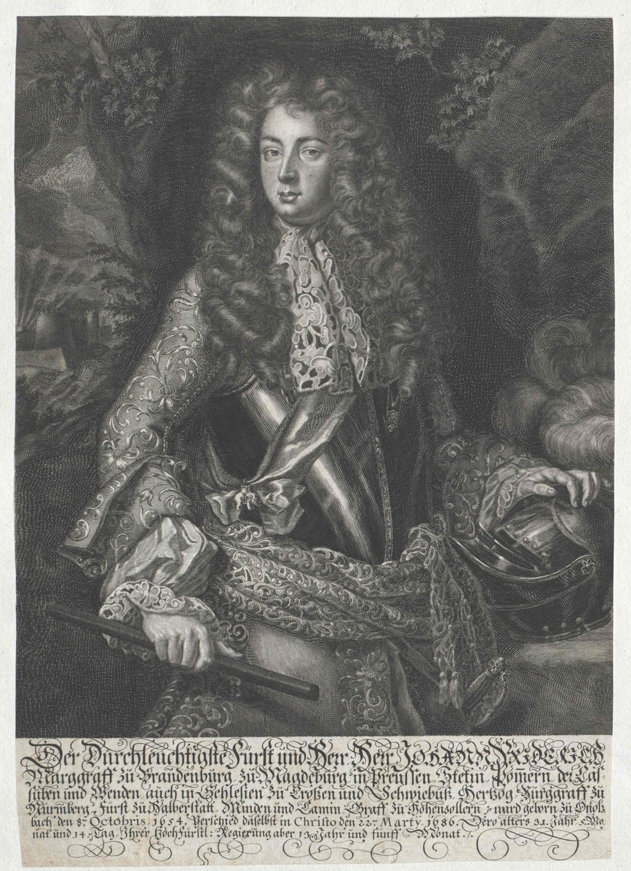 Johann Frederick brandenburg-ansbachi márki alkotó: Artist Unknown