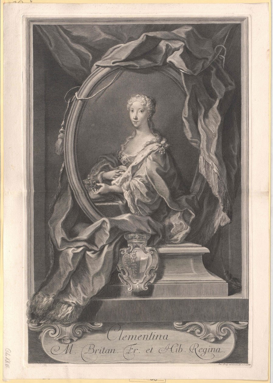 Maria Clementine Sobieska alkotó: Artist Unknown