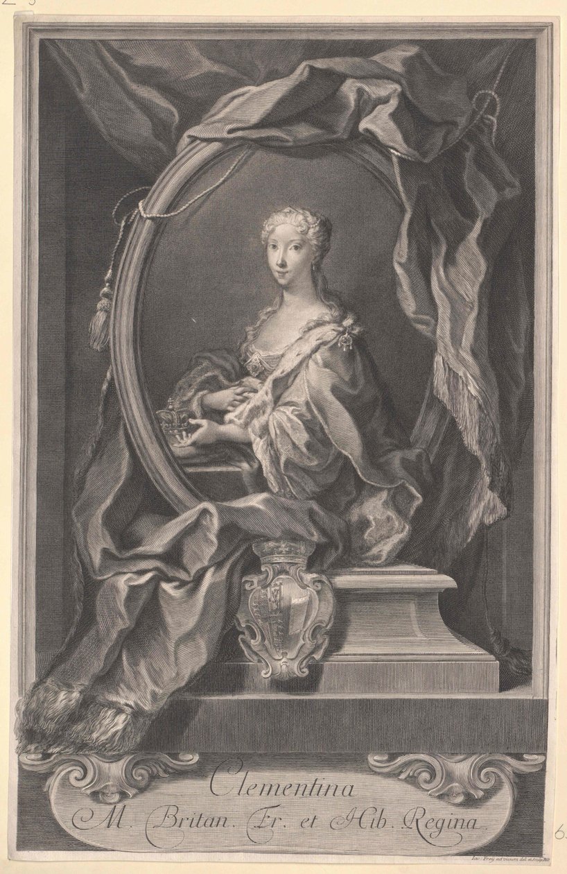 Maria Clementine Sobieska alkotó: Artist Unknown
