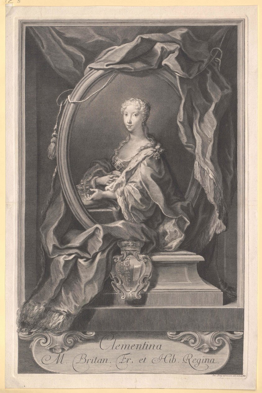 Maria Clementine Sobieska alkotó: Artist Unknown