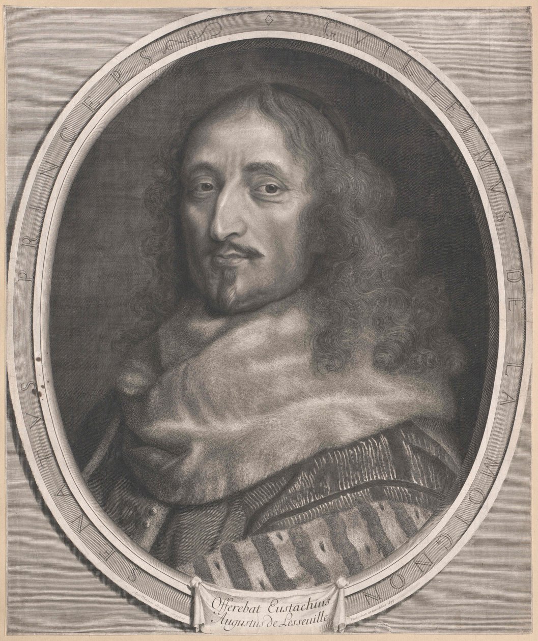 Marquess de Basville Lamoignon (nyomtatás) alkotó: Artist Unknown