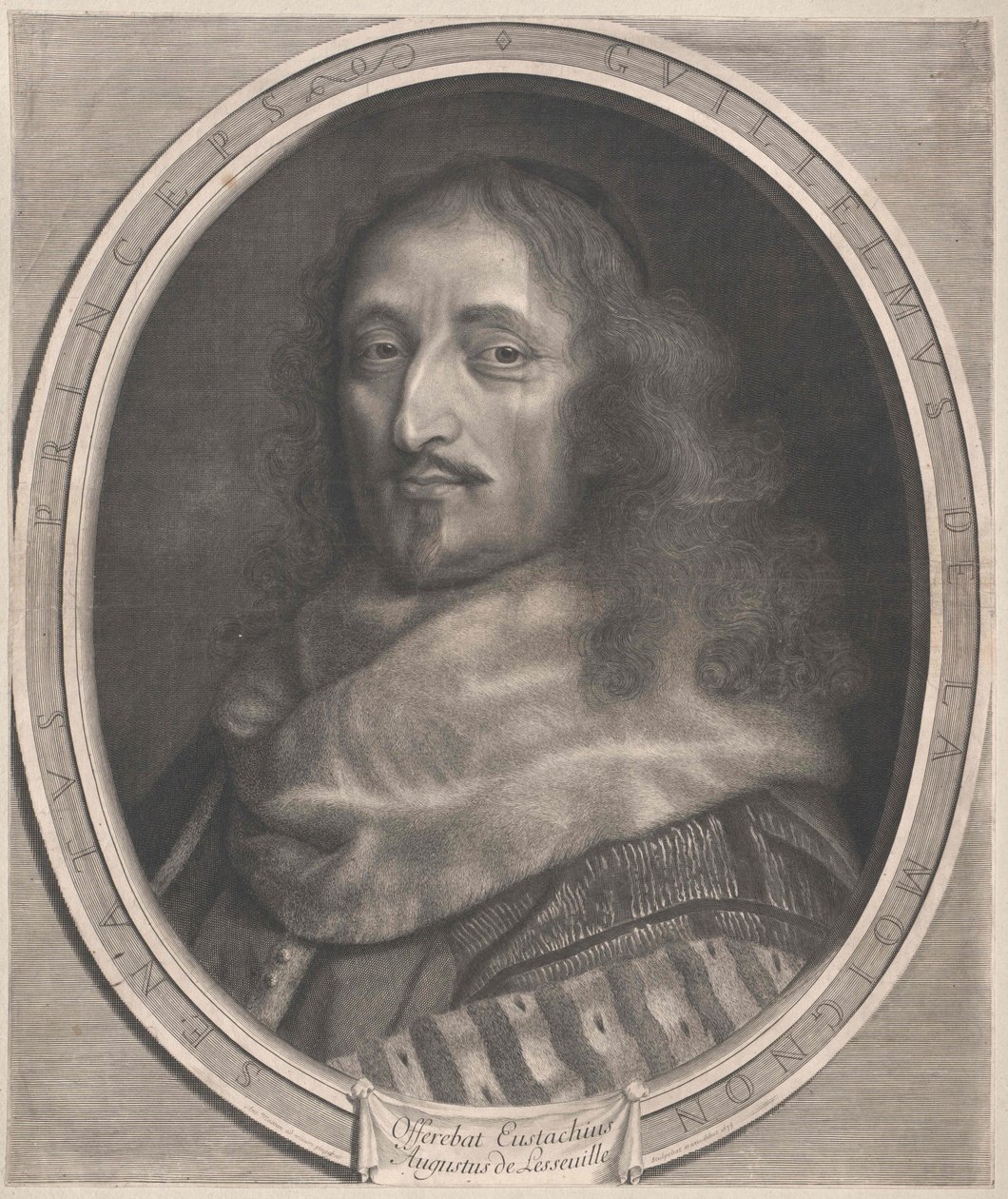 Marquess de Basville Lamoignon (nyomtatás) alkotó: Artist Unknown