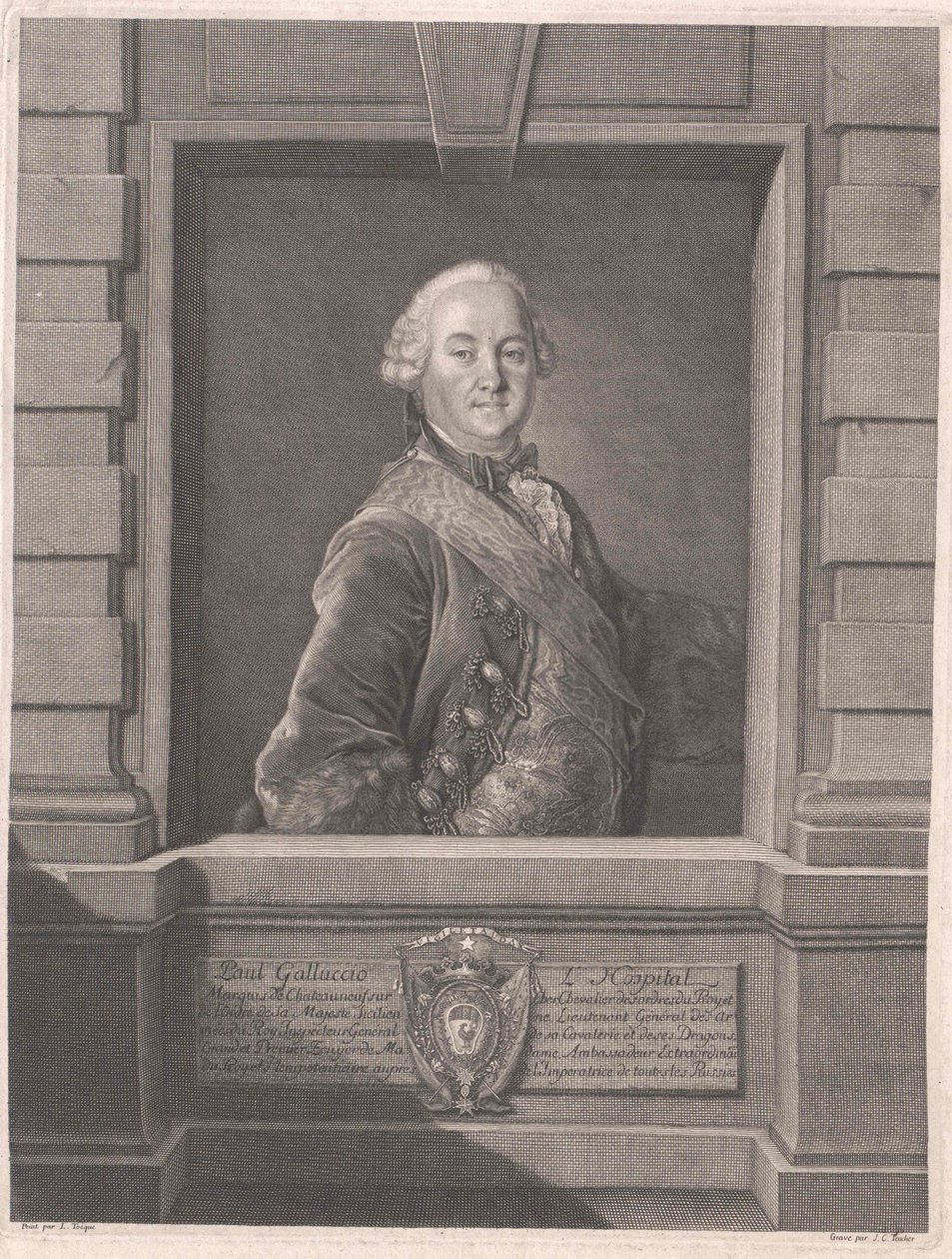 Marquess de Ch00740065auneuf-sur-Cher Galluccio de L