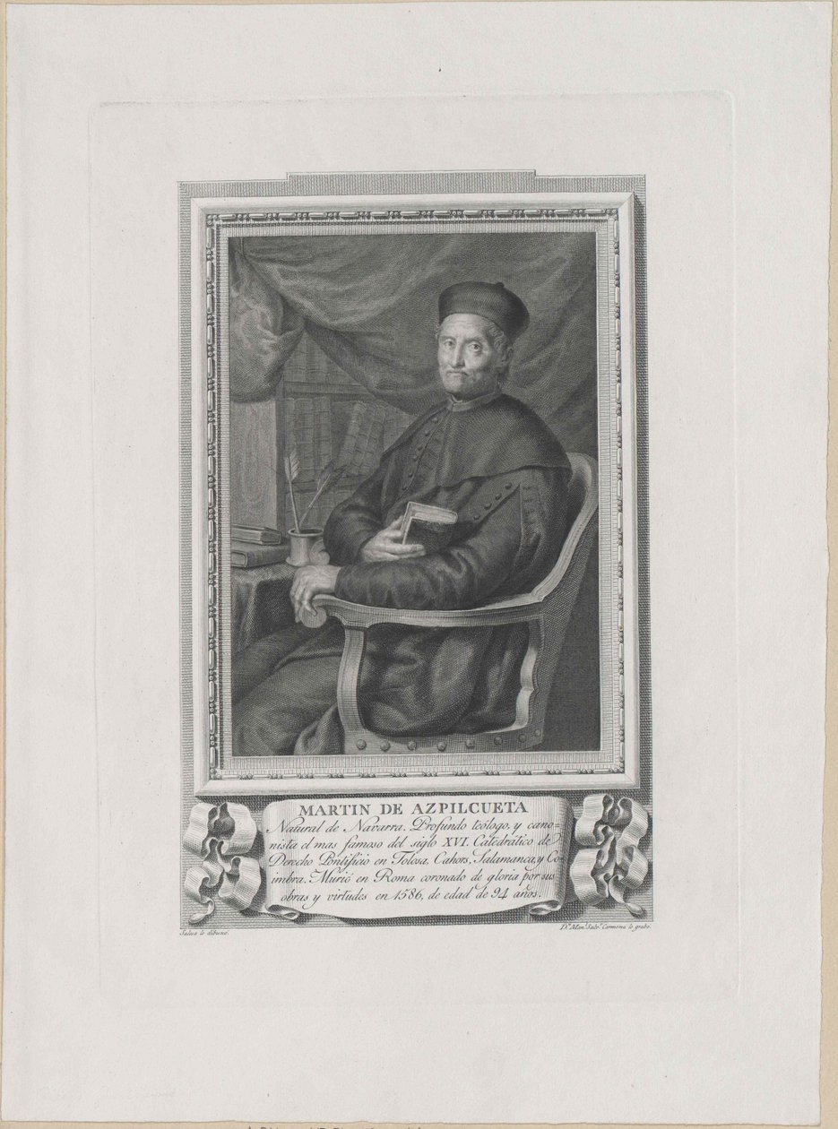 Martin Azpilcueta alkotó: Artist Unknown