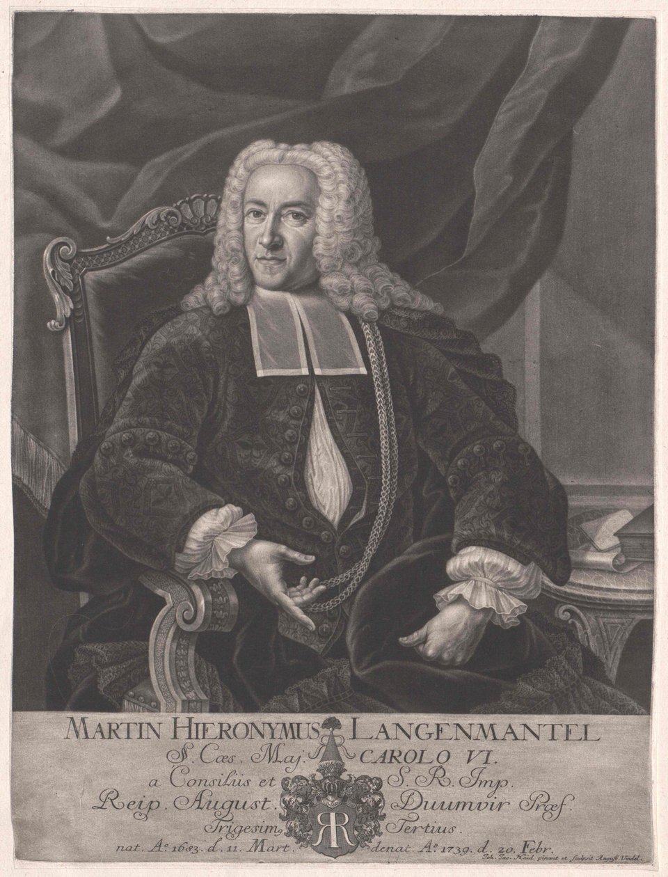 Martin Jerome Langenmantel alkotó: Artist Unknown