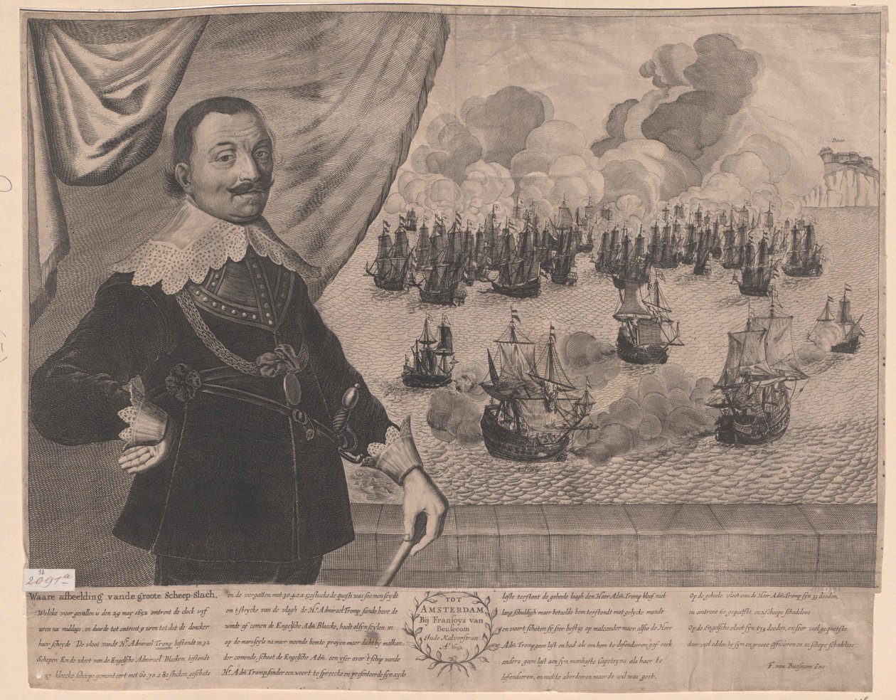 Martin Tromp alkotó: Artist Unknown