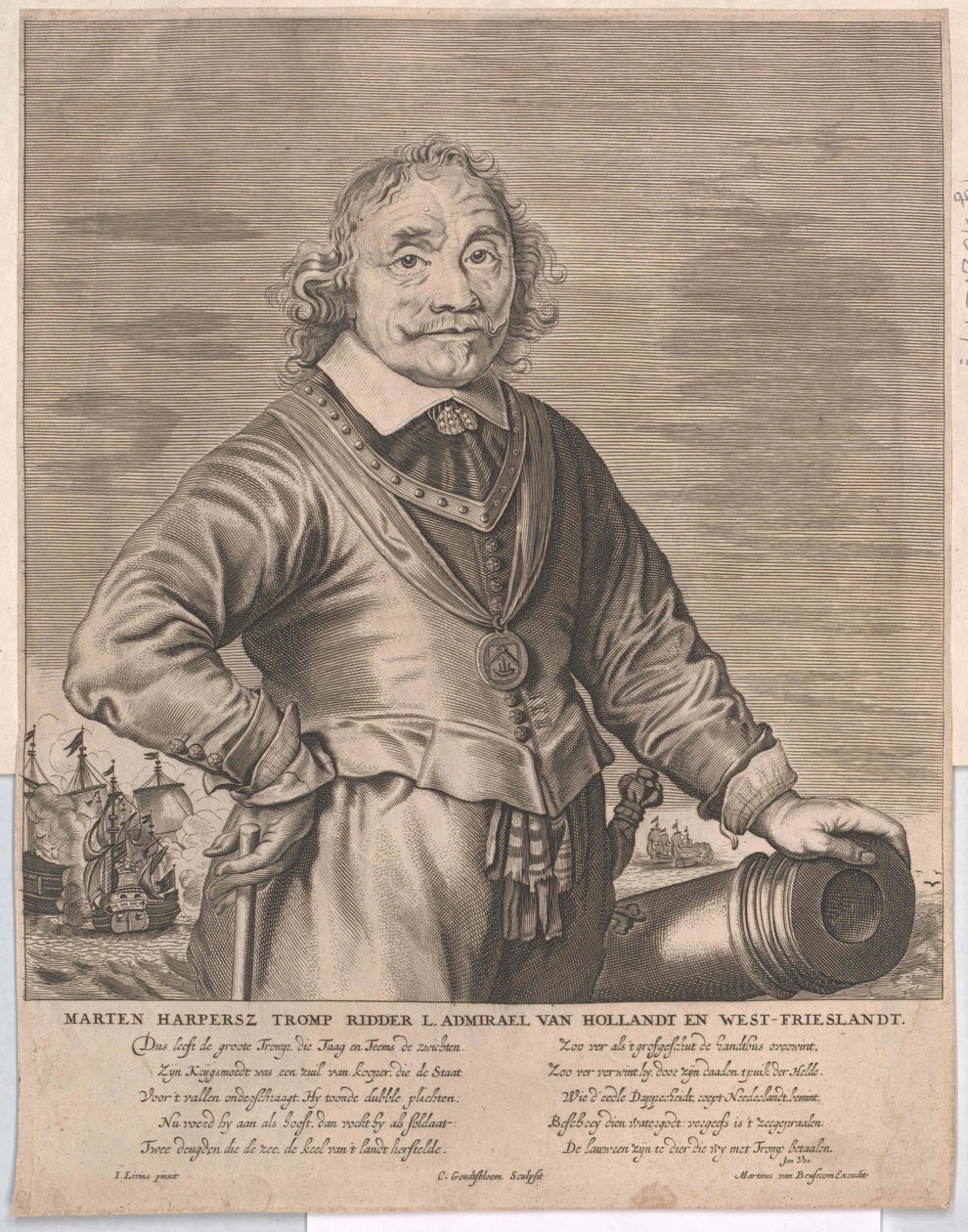 Martin Tromp alkotó: Artist Unknown