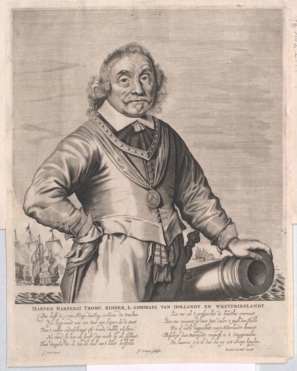 Martin Tromp alkotó: Artist Unknown