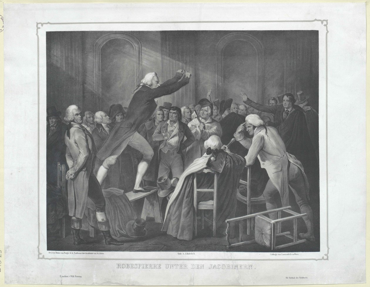 Maximilien de Robespierre alkotó: Artist Unknown