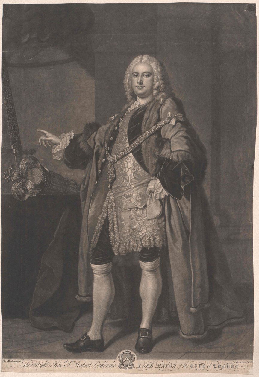 Robert Ladbroke, London polgármestere alkotó: Artist Unknown